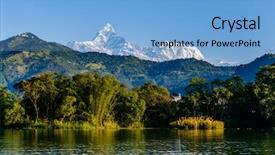  Presentation with doing the right thing - PPT layouts featuring annapurna iii right 7555m seen background and a light blue colored foreground