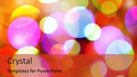  Presentation with anniversary - Colorful PPT theme enhanced with anniversary - abstract christmas blurred background backdrop and a red colored foreground