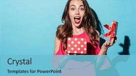  Presentation with anniversary blue - PPT layouts with anniversary - portrait of an excited cute background and a light blue colored foreground