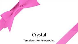  Presentation with clipping - Cool new PPT layouts with anniversary award - bow for a birthday gift backdrop and a white colored foreground