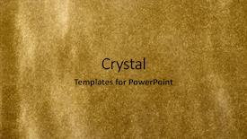  Presentation with gold design - PPT theme with concept conceptual creativity art graphic background and a black colored foreground