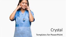  Presentation with arab music - PPT layouts with annoyed expression for the noise background and a  colored foreground