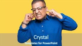  Presentation with arab music - Colorful presentation theme enhanced with annoyed expression for the noise backdrop and a ocean colored foreground