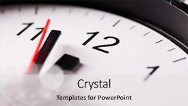  Presentation with new year - Colorful presentation design enhanced with annual cycle - twelve o'clock - new year's backdrop and a white colored foreground