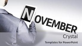  Presentation with human rights concept the text - Presentation enhanced with annual day invitation - business man with the text background and a light gray colored foreground