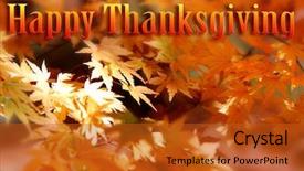  Presentation with happy thanksgiving - PPT layouts enhanced with annual day invitation - happy thanksgiving fall leaves background and a crimson colored foreground