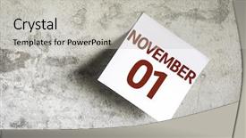  Presentation with partchment paper texture - Beautiful presentation featuring annual day invitation - november 01 on paper note backdrop and a light gray colored foreground