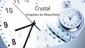  Presentation with annual meeting - Slide set enhanced with annual meeting - clocks calendar and diary pages background and a white colored foreground