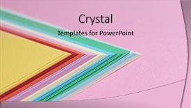  Presentation with newsletters - Cool new presentation theme with annual reports brochures newsletters poster backdrop and a lemonade colored foreground