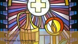  Presentation with sick building - Beautiful slides featuring anointing-of-the-sick backdrop and a gold colored foreground