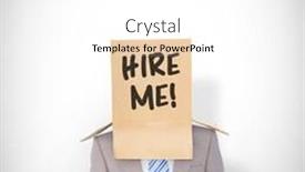  Presentation with anonymous - PPT theme having anonymous businessman against white background with vignette background and a white colored foreground