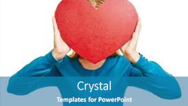  Presentation with anonymous - Amazing theme having anonymous-woman-hold-big-red backdrop and a teal colored foreground