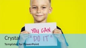  Presentation with weight - Presentation design having anorexia - diet and loosing weight background and a cyan colored foreground