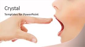  Presentation with vomiting - Amazing theme having anorexia - young woman provoke vomiting backdrop and a white colored foreground