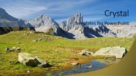  Presentation with france - Audience pleasing theme consisting of ansabere in lescun cirque asp backdrop and a  colored foreground