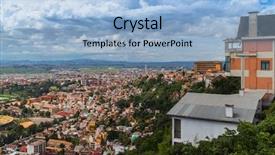  Presentation with city buildings winter storm - Cool new slides with antananarivo in sunny day madagascar backdrop and a light blue colored foreground