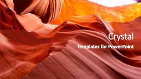  Presentation with navajo - Cool new slides with antelope canyon in the navajo backdrop and a crimson colored foreground