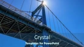  Presentation with bridge - PPT layouts having anthony-wayne-bridge-in-toledo background and a ocean colored foreground