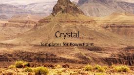  Presentation with south africa - Slide set featuring anti atlas mountains south morocco background and a coral colored foreground