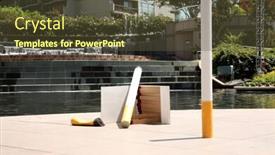  Presentation with cigarettes - Colorful theme enhanced with anti-smoking-concepts-giant-cigarettes backdrop and a tawny brown colored foreground