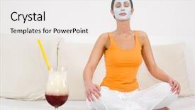  Presentation with anti stress - Cool new slides with anti-stress backdrop and a light gray colored foreground