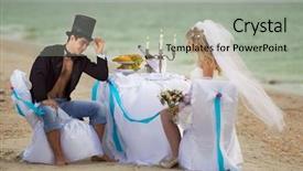  Presentation with glamour - PPT layouts consisting of antic - glamour young couple resting background and a light gray colored foreground