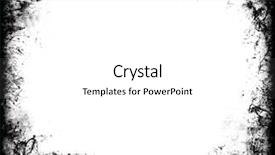  Presentation with frame border - Audience pleasing theme consisting of antique border - grunge frame backdrop and a white colored foreground