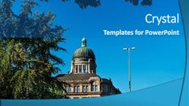  Presentation with hamburg - PPT theme enhanced with antique building hamburg germany europe background and a  colored foreground