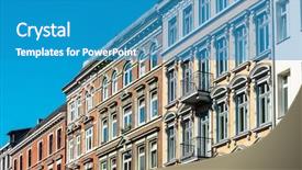  Presentation with hamburg - Beautiful PPT theme featuring antique building hamburg germany europe backdrop and a  colored foreground