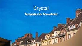  Presentation with antique france - Slide deck having antique-building-view-in-evreux background and a gray colored foreground