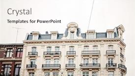  Presentation with antique france - Amazing slide set having antique-building-view-in-lille backdrop and a pink colored foreground