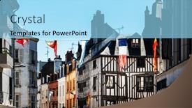 Presentation with antique france - Cool new presentation with antique-building-view-in-old backdrop and a arctic colored foreground