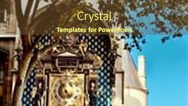  Presentation with antique france - Slides consisting of antique-building-view-in-paris background and a tawny brown colored foreground