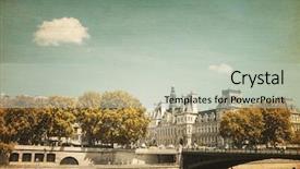  Presentation with safari park beautiful wildlife animal - Beautiful slides featuring antique city building in paris backdrop and a light gray colored foreground