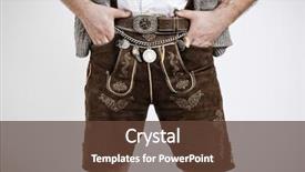  Presentation with free traditional - Presentation theme enhanced with antique free - image of a traditional bavarian background and a tawny brown colored foreground