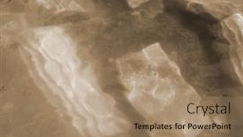  Presentation with ghost - Slide set featuring antique-ghost-town-underwater background and a coral colored foreground