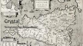  Presentation with vintage theatre - Presentation theme enhanced with glowing light bulbs fighting background and a tawny brown colored foreground