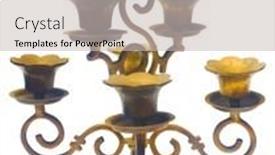  Presentation with nyonya - Slides featuring antique-nyonya-candlestick-clipping-path background and a light gray colored foreground