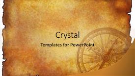  Presentation with papyrus antique - Amazing PPT theme having antique paper on white surface backdrop and a yellow colored foreground