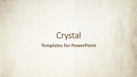  Presentation with antique paper texture - Theme consisting of antique paper textures with space background and a cream colored foreground