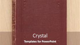  Presentation with antique - PPT theme consisting of antique-rare-book-on-wooden background and a tawny brown colored foreground