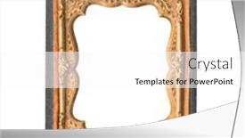  Presentation with victorian - Presentation with antique-victorian-tintype-photo-holder background and a white colored foreground