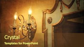  Presentation with light hanging - Cool new presentation with antique wall light sconce backdrop and a tawny brown colored foreground
