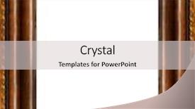  Presentation with frame border - Cool new PPT theme with photo frame isolated vertical border backdrop and a lemonade colored foreground