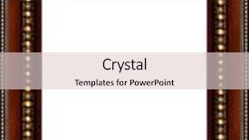  Presentation with vertical - Audience pleasing presentation theme consisting of golden pattern isolated vertical border backdrop and a lemonade colored foreground