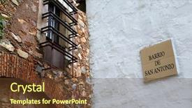  Presentation with saint - PPT theme with antonio barrio in spain jewish background and a tawny brown colored foreground