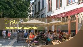  Presentation with important - Amazing PPT theme having antwerp-belgium-august-18-2016 backdrop and a coral colored foreground