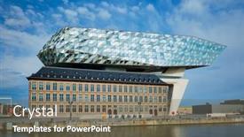  Presentation with belgium - Colorful PPT theme enhanced with antwerp-belgium-may-27-2018 backdrop and a gray colored foreground