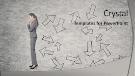  Presentation with anxiety disorder - Audience pleasing presentation consisting of anxiety disorder - confused concept with asian business backdrop and a light gray colored foreground