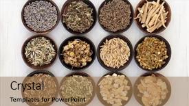  Presentation with anxiety - PPT theme having anxiety disorders in wooden background and a coral colored foreground